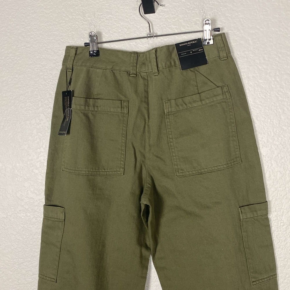Banana republic, green barrel, leg cropped jeans - Picture 5 of 7